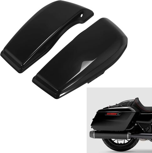 TCMT Black Saddlebags 6" x 9" Speakers Cut outs W/Grill Fit For Harley Touring CVO Road Glide FLTRXSE Street Glide FLHXSE 2023-25 CVO Road Glide ST FLTRXSTSE Street Glide Ultra FLHXU 24-25 in Saudi Arabia