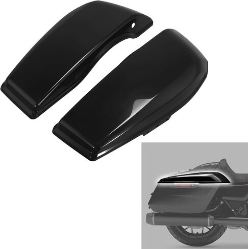 TCMT Black Saddlebags 6" x 9" Speakers Cut outs W/Grill Fit For Harley Touring CVO Road Glide FLTRXSE Street Glide FLHXSE 2023-25 CVO Road Glide ST FLTRXSTSE Street Glide Ultra FLHXU 24-25 in Saudi Arabia