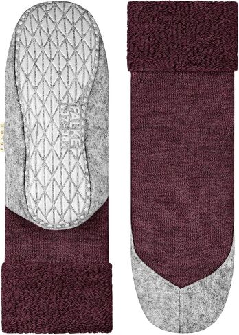 FALKE Women's Cosyshoe Slipper Socks, Cozy Warm, Merino Wool, Thick House Socks for Winter and Fall, Grips On Sole, Grey (Light Grey 3400), 9.5-10.5, 1 Pair in Kuwait