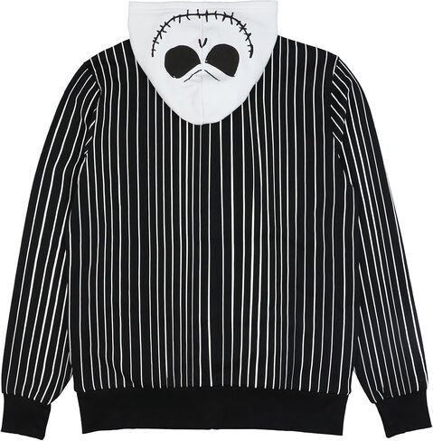 Seven Times Six Nightmare Before Christmas Men's Jack Skellington Tuxedo Full-Zip Adult Costume Hoodie in Saudi Arabia