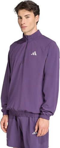قميص تدريب رجالي من adidas Train Essentials Holiday Pack بسحاب ربعي in Kuwait