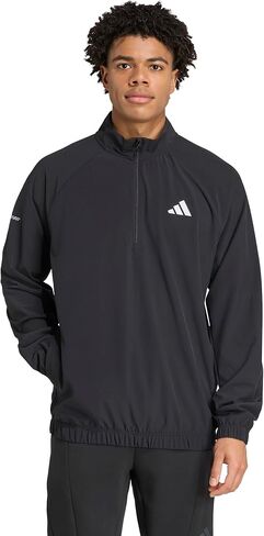 adidas mens Train Essentials Holiday Pack Quarter-zip Track Top in Saudi Arabia