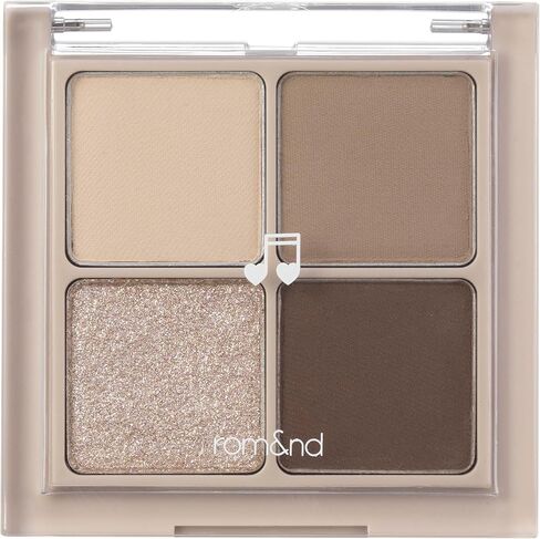 rom&nd Better Than Eyes N Series (N01 Dry Willow Flower) لوحة ظلال عيون كورية صغيرة 4 ظلال أساسية أساسية in Kuwait