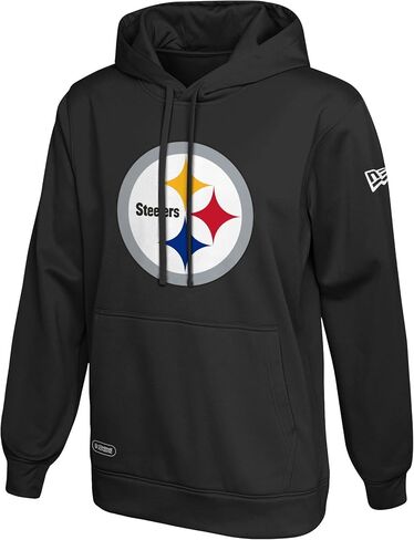 عصر جديد في NFL Football Men Men Logo Pullover Performance Hoodie ، Chicago Bears ، كبير in Saudi Arabia