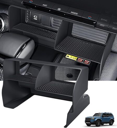 صندوق تخزين سلة تعليق منظم وحدة التحكم المركزية لسوبارو Crosstrek/Impreza 2026 2025 2024، ملحقات داخلية لمسند الذراع لـ 2024-2026 Crosstrek/Impreza، أسود in Kuwait