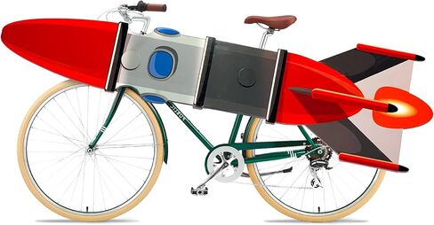 OWLHAUS Eggplant Bicycle Costume for Adults – Funny Halloween Bike Outfit | Fits Adult Bikes Only | Hilarious Party Costume for Parades, Festivals & Bold Events | Easy Assembly, Waterproof in Saudi Arabia
