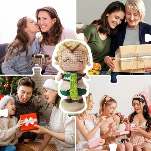الدعم العاطفي، دموع المملكة، كروشيه، بوكوبلين، حيوان كروشيه لطيف، خنزير إيجابي، علاج لتخفيف التوتر، هدية، شخصيات زيلدا، هدايا زيلدا المضحكة، إكسسوارات مكتبية مصنوعة يدويًا in Kuwait