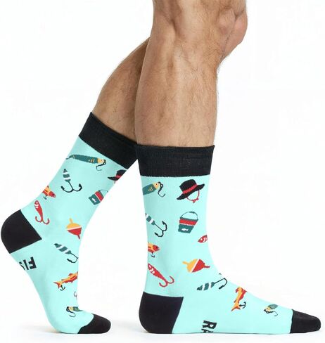 Hunting Accessories Funny Socks for Men – I'd Rather Be Hunting Quote Deer Hunt Deals Cool Gear & Deals Gifts for Hunters and Outdoorsmen in Saudi Arabia