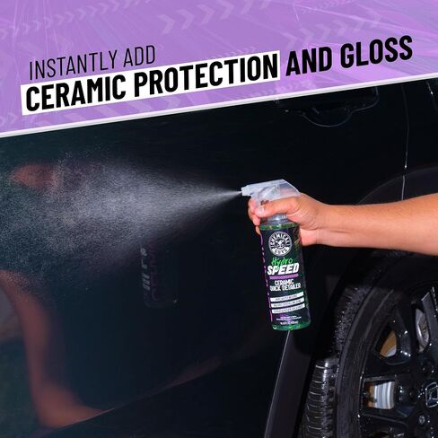 Chemical Guys HydroSpeed Ceramic Quick Detailer, Safe for Cars, Trucks, SUVs, Motorcycles, RVs & More, 32 fl oz - WAC23332 in Saudi Arabia