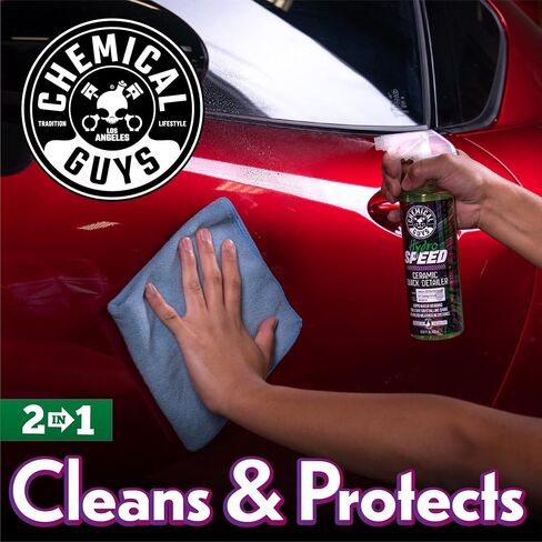 Chemical Guys HydroSpeed Ceramic Quick Detailer, Safe for Cars, Trucks, SUVs, Motorcycles, RVs & More, 32 fl oz - WAC23332 in Saudi Arabia