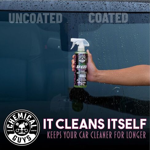 Chemical Guys HydroSpeed Ceramic Quick Detailer, Safe for Cars, Trucks, SUVs, Motorcycles, RVs & More, 32 fl oz - WAC23332 in Saudi Arabia