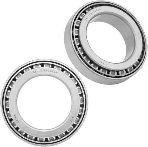 [2-Pack] Cone: JLM506849 Race: JLM506810 - Tapered Roller Bearing - 2.165 in x 3.543 in x 0.906 in (ID x OD x W) |55 mm x 90 mm x 23 mm (ID x OD x W) in Saudi Arabia