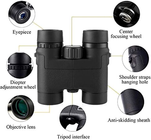 Telescopes for Adults Astronomy, High Power Binoculars,8X32 Binoculars Monocular HD Telescopio Binoculo BAK4 Prism Roof Prism Fully Multi-Coated in Saudi Arabia