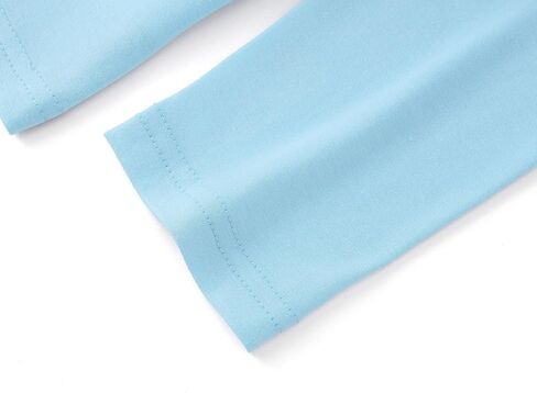 تي شيرت بأكمام طويلة للفتيات - تي شيرت لطيف للتزلج والفهد والوجه المبتسم للأطفال مقاس 6-18 in Kuwait