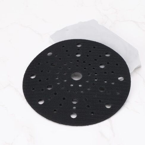 2Pcs 6Inch Sander Backing Pad Savers 80-Hole Self Adhesive Sponge Protective Pad Compatible with Bosch Compatible with Gex 150 Black 150mm in Saudi Arabia