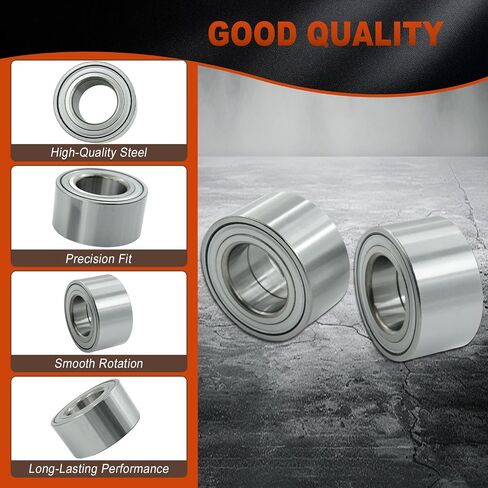 2PCS Rear Wheel Hub Bearing Replacement 510063 for Lexus ES300h ES350 RX350 RX400h, for Mazda 6 CX7 CX9, for Toyota Avalon Camry Matrix Sienna, for Ford Edge, for Lincoln MKX, for Pontiac Vibe in Saudi Arabia