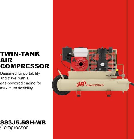 Ingersoll Rand SS3J5.5GK-WB 5.5hp 4 gal Compressor (Gas) in Saudi Arabia