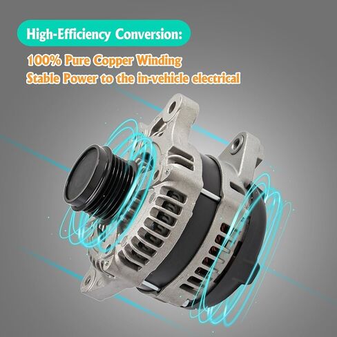 12V 120A Alternator Replacement for Nissan Sentra S SV SR Advance L4 2.0L 2020-2022 Car Alternator Parts Replace 23100-6LB0A 21603 F000BL079B in Saudi Arabia