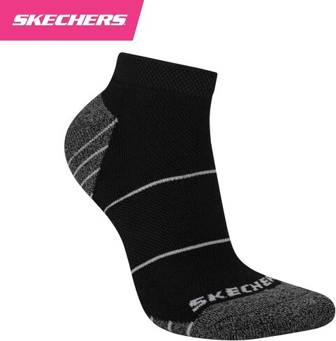 Skechers womens 8-pack Work Collection Low Cut Socks, Extended Cushion & Mesh Ventilation in Saudi Arabia