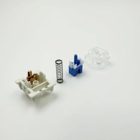 Outemu(Gaote) Blue Switches for MX Mechanical Gaming Keyboard,3-Pin 50gf Clicky/RGB/DIY Replaceable/Dustproof Switches(Blue,108pcs) in Kuwait