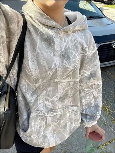 Women's Leopard Print Hoodies Long Sleeve Drawstring Cheetah Hoodies Y2k 90s Hooded Sweatshirt in Saudi Arabia