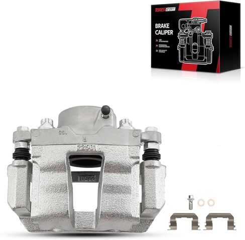 مجموعة فرجار الفرامل الخلفية Torchbeam لسيارة Ford F-250 Super Duty 2013-2022، Ford F-350 Super Duty 2013-2022، استبدال الفرجار الخلفي الأيسر والخلفي الأيمن # 18B5472+18B5473 in Saudi Arabia