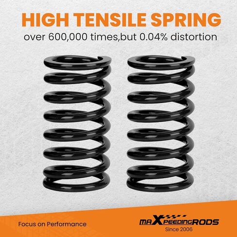 maXpeedingrods Coilovers for Toyota Corolla E90 1987-1992, E100 1991-1998, E110 1995-2002, AE92 1987-1991, AE101 1992-1998, AE111 1988-2002, Height Adjustable Coilovers Suspension Lowering Kits Red in Saudi Arabia