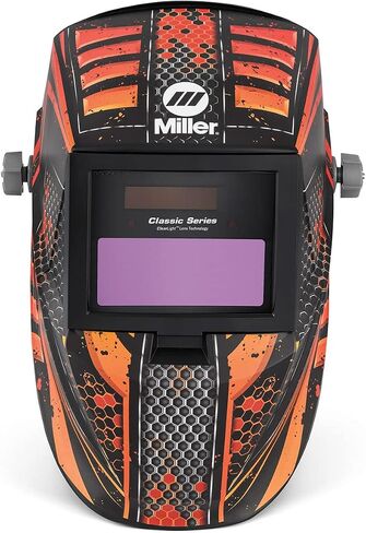 Miller 288519 Classic Series Auto Darkening Welled with Clearlight Lens ، Metal Matrix in Kuwait