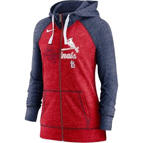 Nike Women's MLB Split Wordmark Gym Vintage Raglan Lightweight Full-zip Hoodie in Kuwait