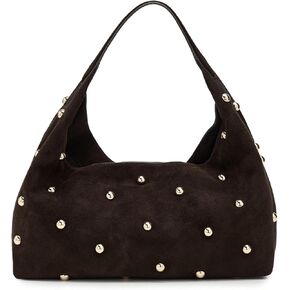 Madewell Women's The Mylie Shoulder Bag in Studded Suede in Saudi Arabia