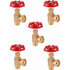 EFIELD Boiler Drain 1/2 inch MIP x 3/4 inch MHT, Brass,(BOILER001) in Saudi Arabia