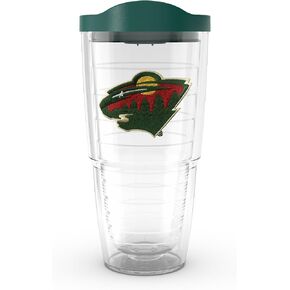 Tervis Made in USA Double Walled NHL Toronto Maple Leafs Insulated Tumbler Cup Keeps Drinks Cold & Hot, 16oz, Primary Logo in Saudi Arabia