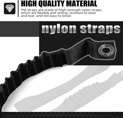 NICECNC Black High Strength Dirt Bike Fender Lifting Strap Fender Pull Strap Compatible with GasGas EX/EC/MC 125-450 2021-2023 See Fitment in Saudi Arabia