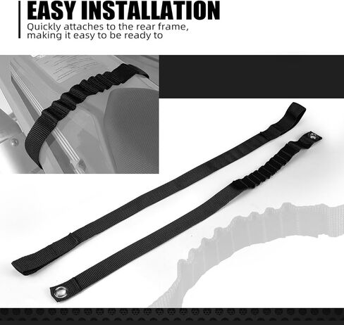 NICECNC Black High Strength Dirt Bike Fender Lifting Strap Fender Pull Strap Compatible with GasGas EX/EC/MC 125-450 2021-2023 See Fitment in Saudi Arabia