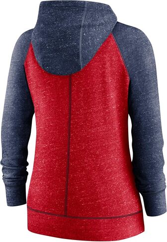 Nike Women's MLB Split Wordmark Gym Vintage Raglan Lightweight Full-zip Hoodie in Saudi Arabia