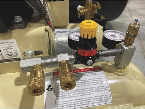 Ingersoll-Rand SS3J5.5GH-WB 5.5 Horsepower 8 Gallon Oiled Gas Twin Pontoon Compressor in Saudi Arabia