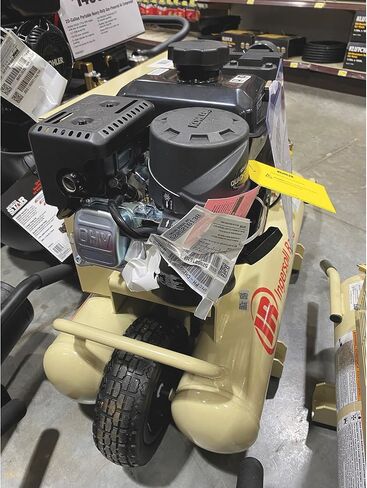 Ingersoll-Rand SS3J5.5GH-WB 5.5 Horsepower 8 Gallon Oiled Gas Twin Pontoon Compressor in Saudi Arabia