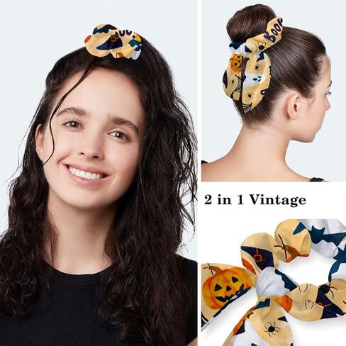 Scrub Caps Women Nursing Hats Halloween Skeleton Cat with Buttons Ponytail Working Adjustable Pouch Tie Back in Saudi Arabia