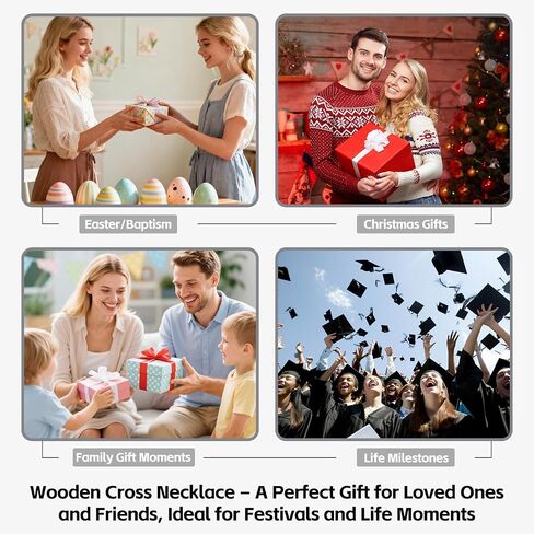 Wooden Cross Necklace for Men,Black Stainless Steel Christian Wood Crucifix Pendan,Natural Rosewood, ABCDFGHIJ in Saudi Arabia