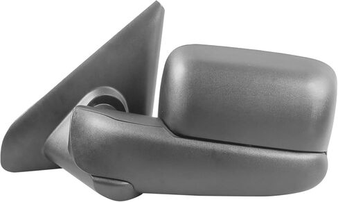 Heated Towing Side View Mirrors for Dodge Ram 2500/3500/1500, Pair, Power, Flip-Up, Manual-Folding, Textured Black, Convex Glass, Left & Right Front, CH1320228 in Saudi Arabia