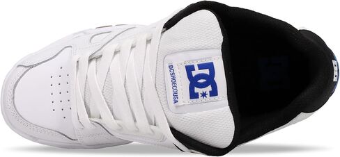 DC Men's Stag Causal Skate Shoe, RED/White/Blue, 6 in Saudi Arabia