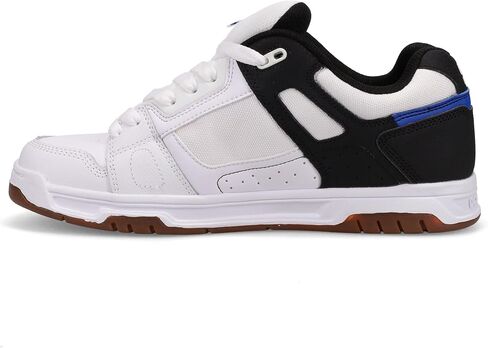 DC Men's Stag Causal Skate Shoe, RED/White/Blue, 6 in Saudi Arabia
