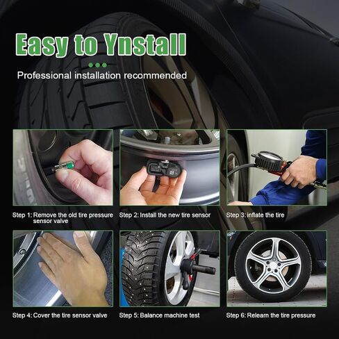 مجموعة أجهزة استشعار TPMS مكونة من 4 قطع تناسب Toyota 4 Runner 2003-2017 ولسلسلة Lexus CT 2011-2017 ولPontiac Vibe 2008-2010 ولScion iQ 2012-2015 مستشعرات الإطارات GM 315Mhz، استبدل PMV107J 4260733011 in Saudi Arabia