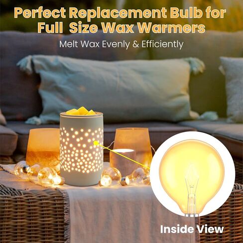 مصباح ضوء 40 واط من شمعات الشمع دافئ المصباح ، E12 Edison Bulb ، ST38 ST38 Dimmable Light Light in Kuwait