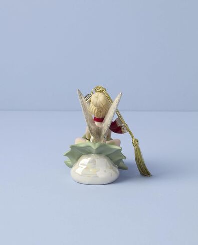 Lenox Ornament, 2025 Vintage Rocking Horse Christmas Tree Ornament, Porcelain with Gold Accents and Hanging Cord, Christmas Tree Decorations, Winter Home Decor, Winter Decor (Multicolor, 1 Piece) in Kuwait