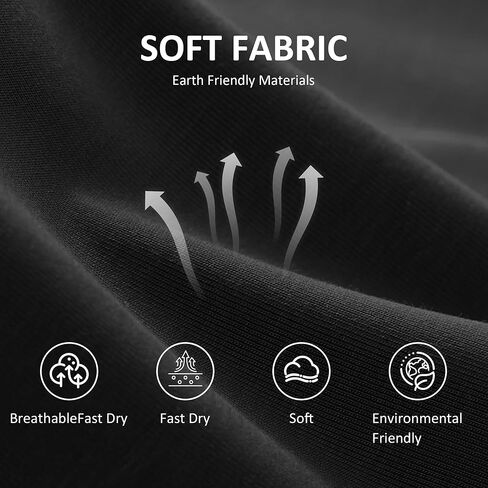 ملابس داخلية بوكسر للرجال مكونة من 6 قطع بدون ركوب، بدون علامات، ملابس داخلية ناعمة قابلة للتنفس ماصة للرطوبة للرجال in Kuwait