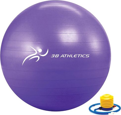 Yoga Ball for Pregnancy & Exercise Ball – Fitness Equipment for Home Gym, Exercise Equipment for Women, Pilates Kit, Pregnancy Must Haves, Maternity Support, Home Gym Accessories in Saudi Arabia