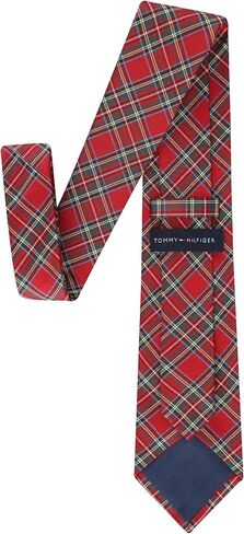 ربطة عنق منقطة احتفالية للرجال من Tommy Hilfiger، Hunter Green، مقاس واحد in Kuwait