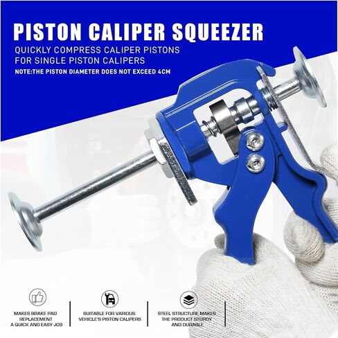 Brake Pad Spreader, Heavy Duty Brake Caliper Compression Tool, Brake Piston Compressor Tool for Automotive Brake Pad Replacement in Saudi Arabia