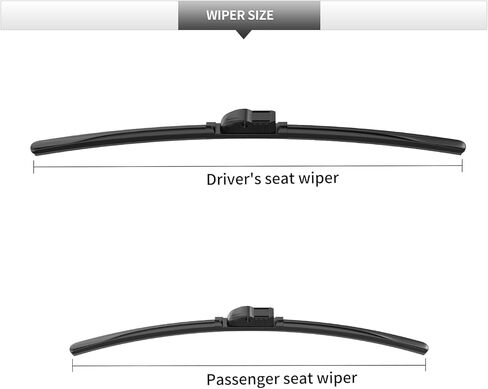 Front Windshield Wiper Blades for BMW 5 Series 530i 540i 2024 2025, Quiet and Streak-Free Wipers Assembly All-Season OEM Auto Replacement (2 Pack) in Saudi Arabia
